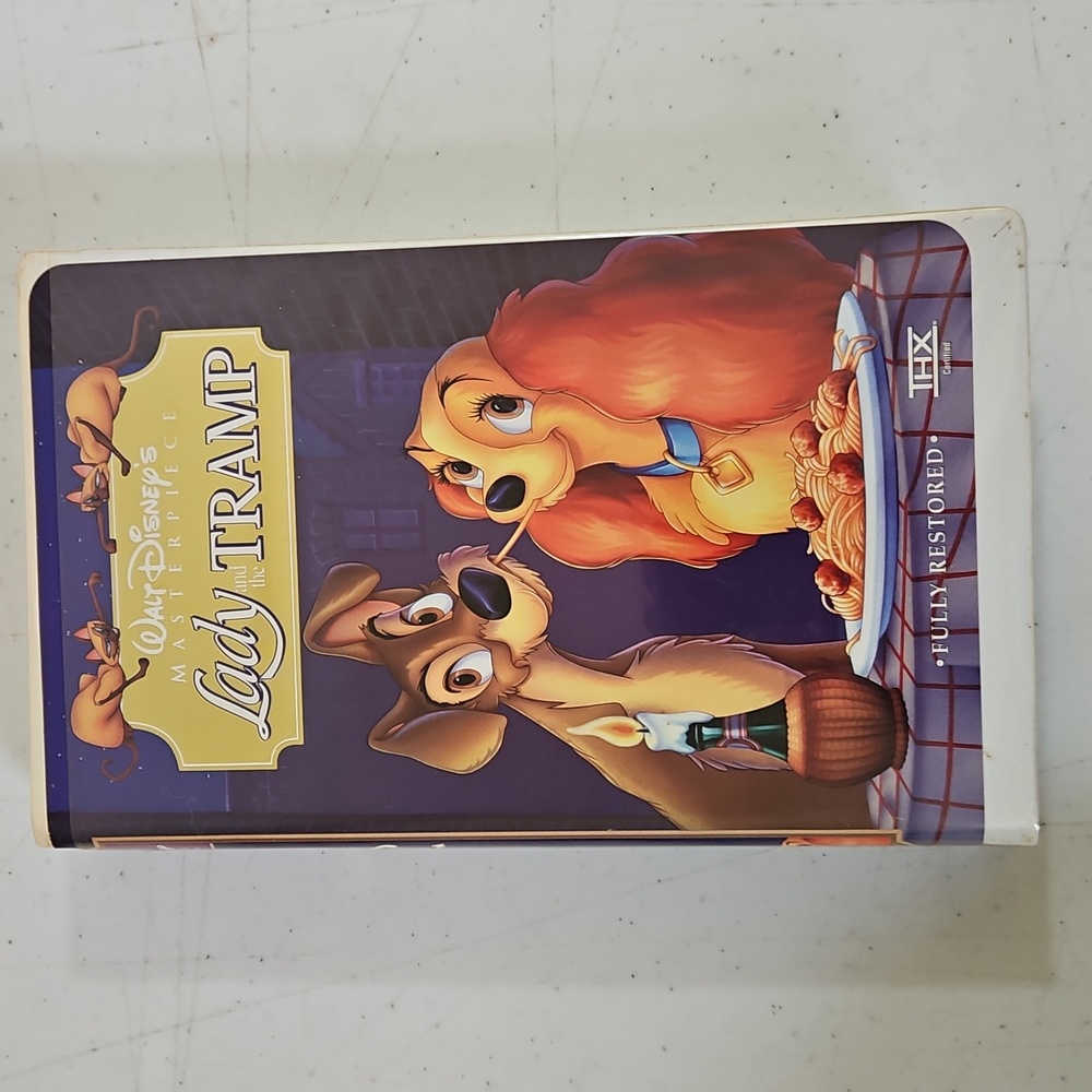 Disney's Masterpiece Lady and the Tramp VHS!